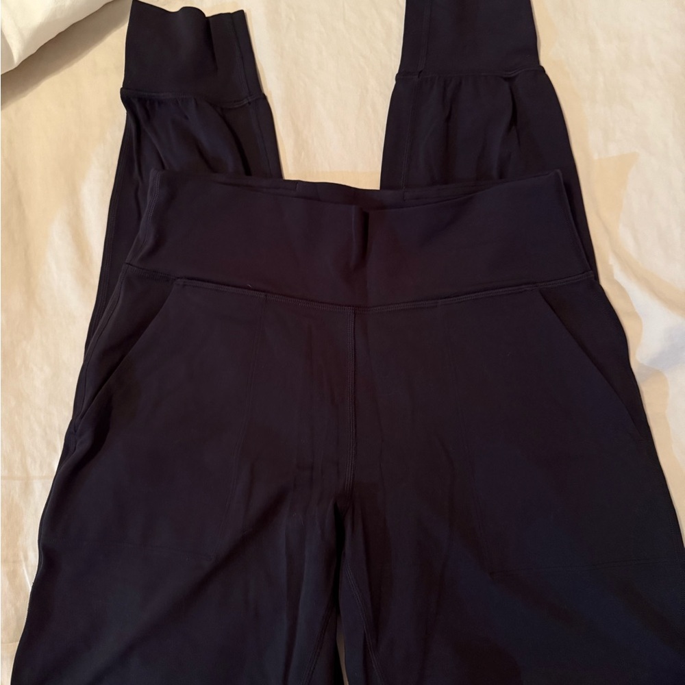 Lululemon Athletica Navy High-Waisted Joggers